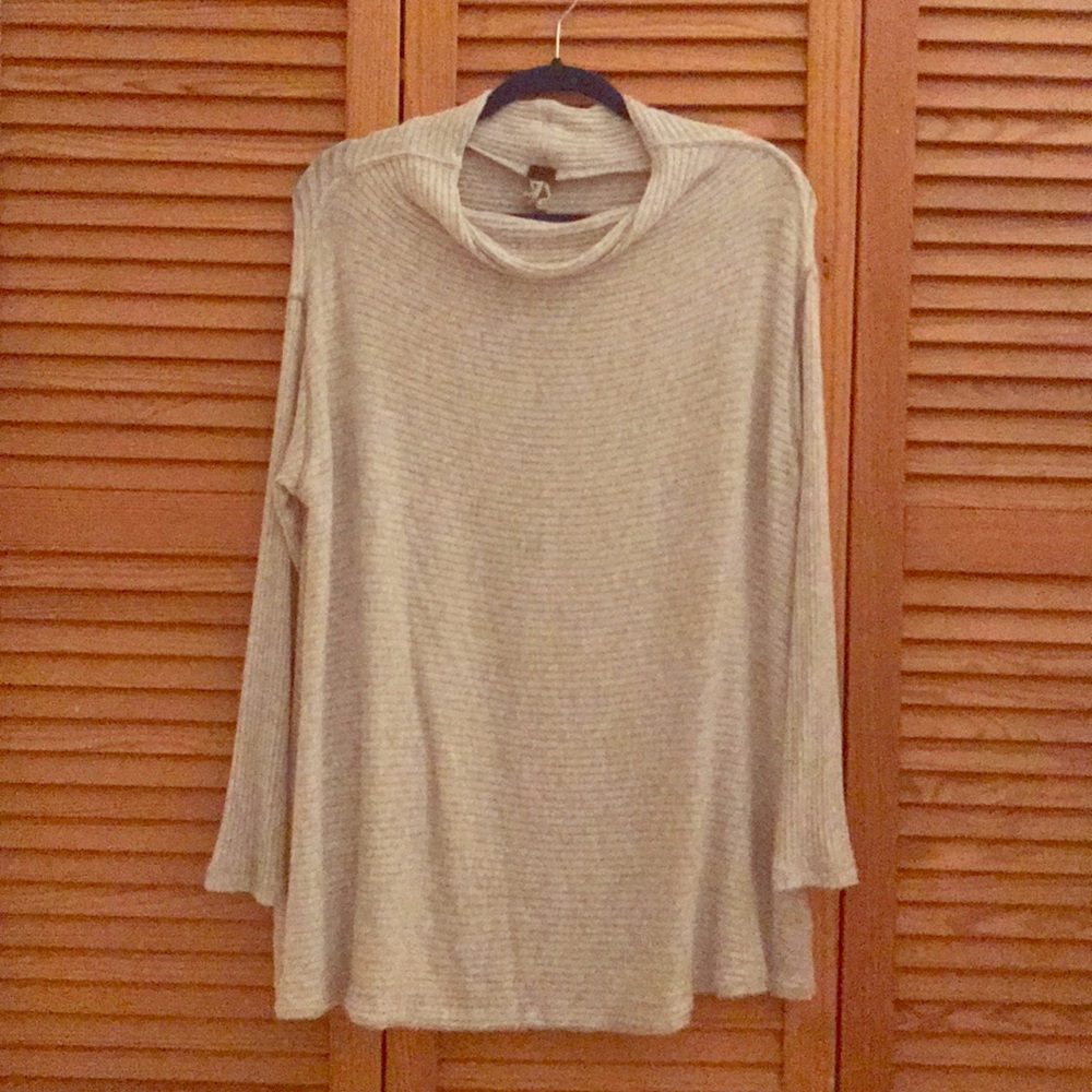 Free People Lover Rib Split Back Thermal